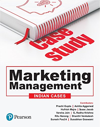 Marketing Management: Indian Cases by Gupta and Ashita Prachi - Paperback cover