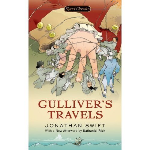 Gullivers Travels by Jonathan Swift - Paperback cover