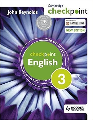 Cambridge Checkpoint English Student's Book No. 3 (SAE) by Reynolds - Paperback cover