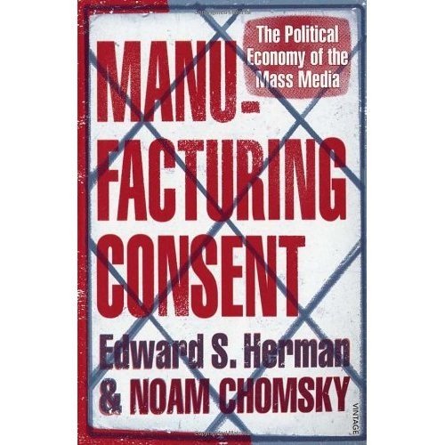 Manufacturing Consent by Edward S. Herman, Noam Chomsky and Edward Herman - Paperback cover
