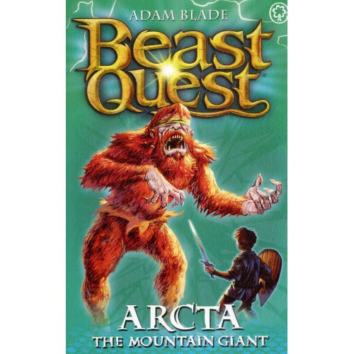 arcta the mountain giant: beast quest series 1 (book 3) by Adam Blade - Paperback cover