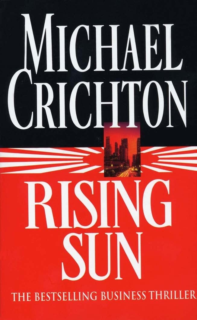 Rising Sun by Michael Crichton - Paperback cover