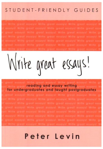 Write Great Essays! by Levin - Paperback cover
