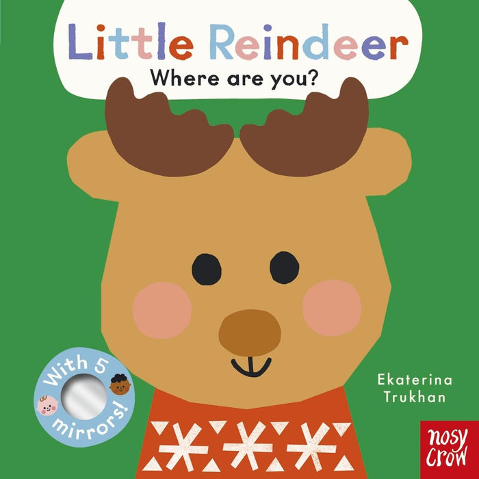 Baby Faces: Little Reindeer, Where Are You? by Nosy Crow Ltd - Board Book cover