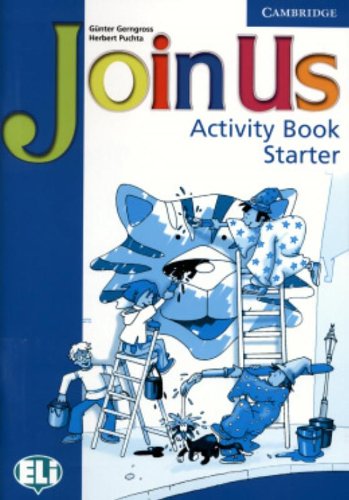 Join Us Starter Activity Book (Join In) by Herbert Puchta - Paperback cover