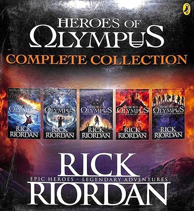Heroes of Olympus 5 Copy Slipcase ( Box ) by Rick Riordan - Paperback cover
