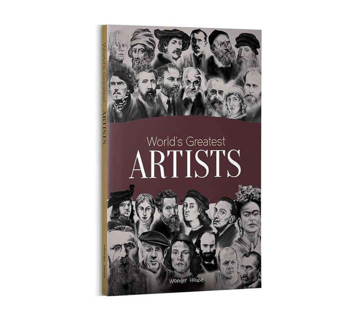 World's Greatest Artists : Biographies of Inspirational Personalities For Kids by Wonder House Books - Paperback cover