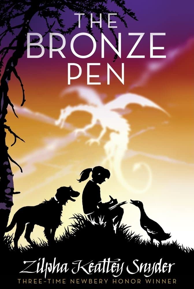 The Bronze Pen by Zilpha Keatley Snyder - Paperback cover