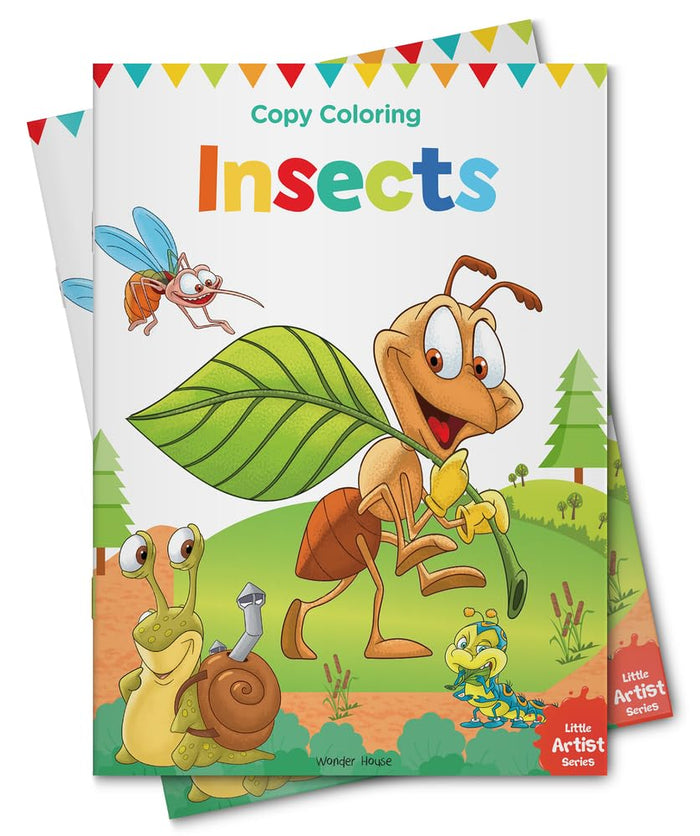 Insects (Little Artist Series) by Wonder House Books - Paperback cover