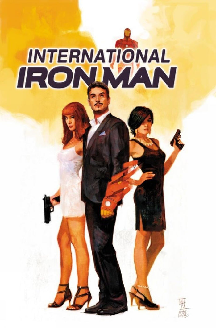 International Iron Man by Brian Michael Bendis - Hardcover cover