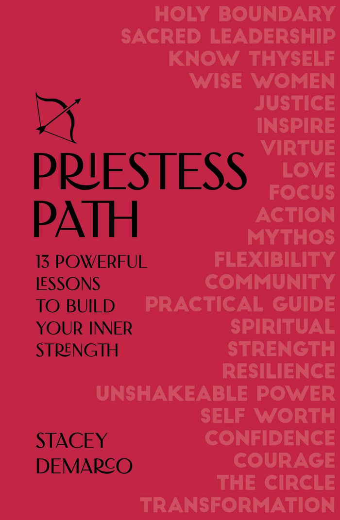 The Priestess Path: Build your inner strength by Stacey Demarco - Paperback cover