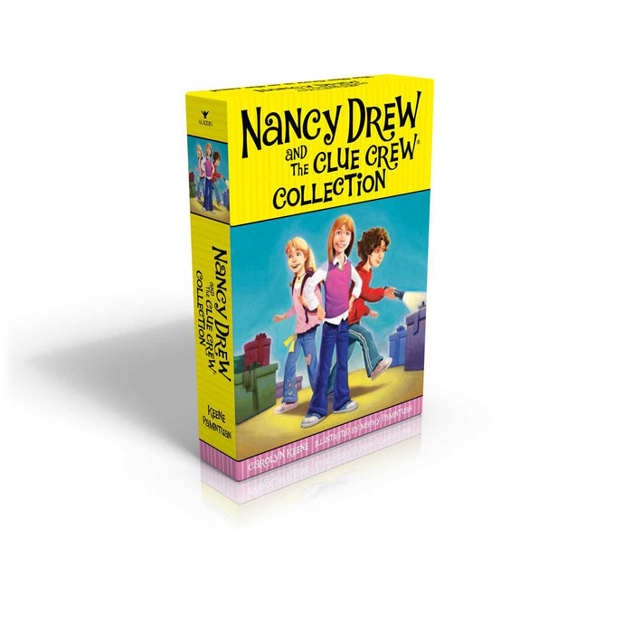 The Nancy Drew and the Clue Crew Collection (Boxed Set): Sleepover Sleuths; Scream for Ice Cream; Pony Problems; The Cinderella Ballet Mystery; Case of the Sneaky Snowman by Carolyn Keene - Paperback cover