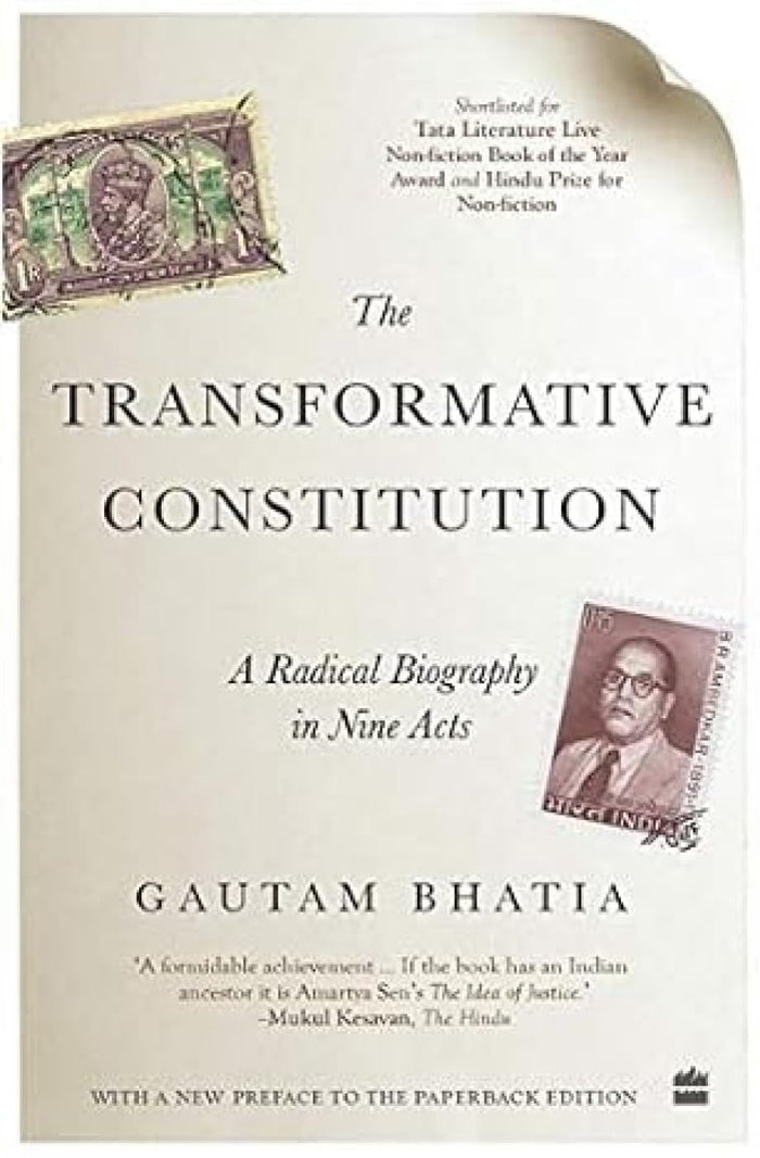 Transformative Constitution by Gautam Bhatia - Paperback cover