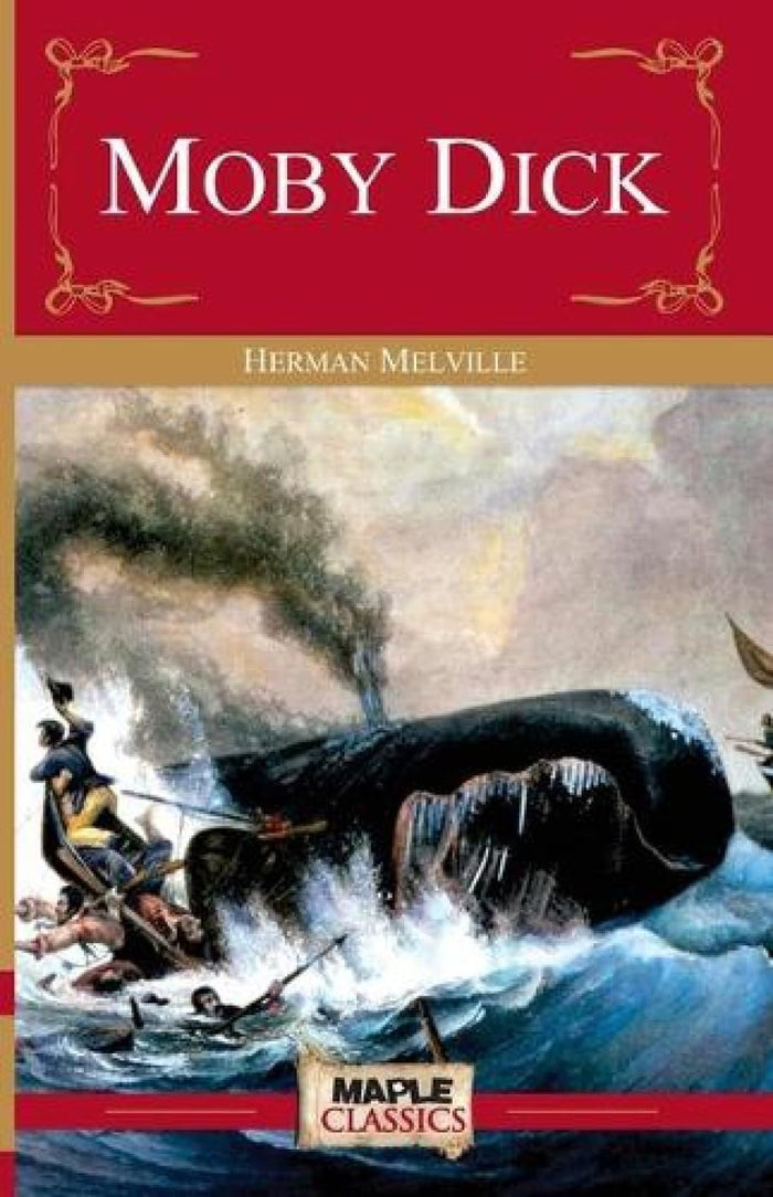 Moby Dick by Herman Melville - Paperback cover