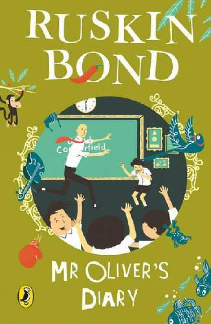 Mr. Oliver's Diary by Ruskin Bond - Paperback cover