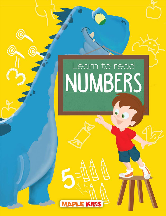 Lear to Read Numbers by Maple Press - Paperback cover