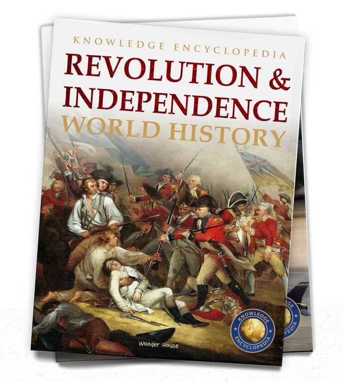 World History: Revolution & Independence (Knowledge Encyclopedia for Children) by Wonder House Books - Paperback cover