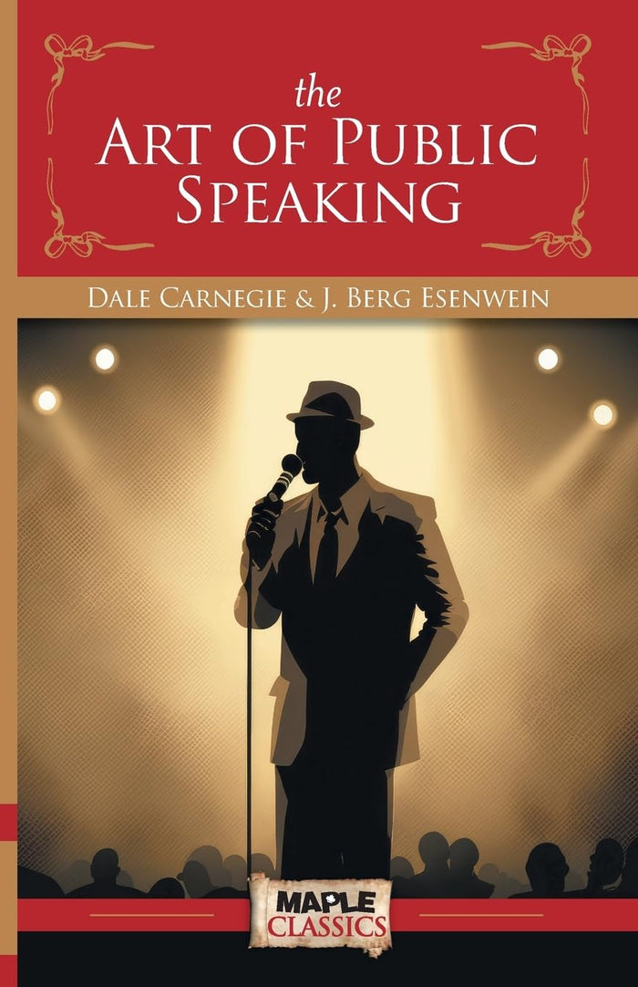 The Art of Public Speaking by Dale Carnegie - Paperback cover