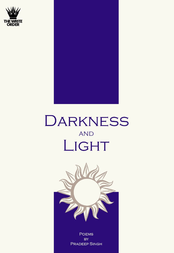 Darkness and light by Pradeep Singh - Book cover