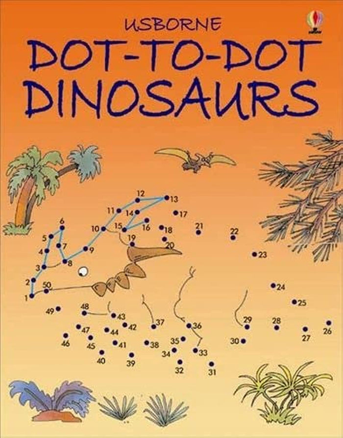 Dot to Dot Dinosaurs by Karen Bryant-Mole - Paperback cover