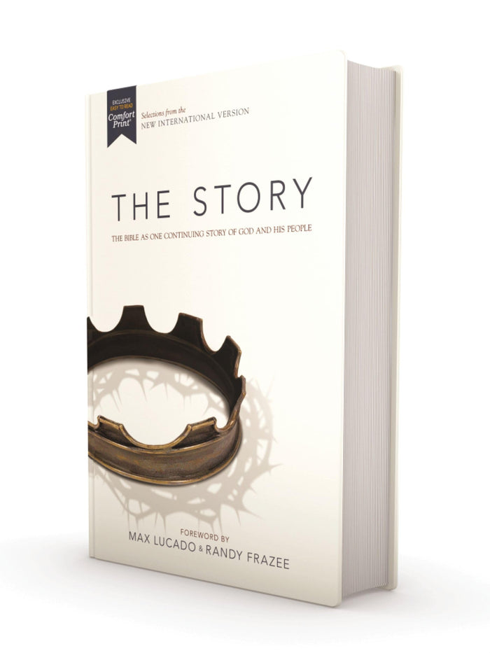 NIV, The Story, Hardcover, Comfort Print: The Bible as One Continuing Story of God and His People by Zondervan - Hardcover cover
