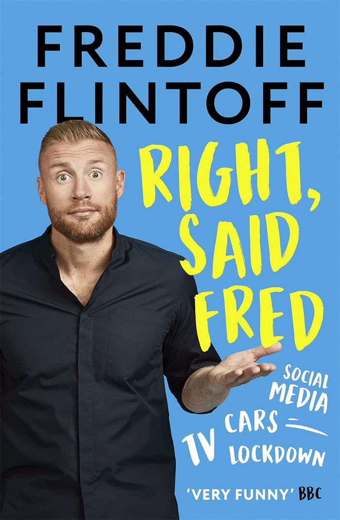 Right, Said Fred by Freddie Flintoff - Paperback cover
