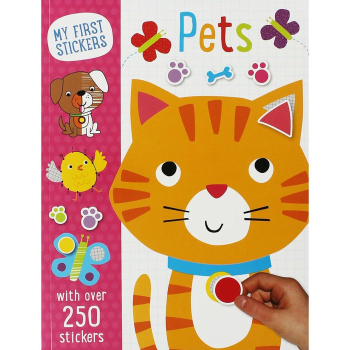 Make Believe Ideas My First Stickers - Pets - Sticker Book by Dawn Machell - Paperback cover