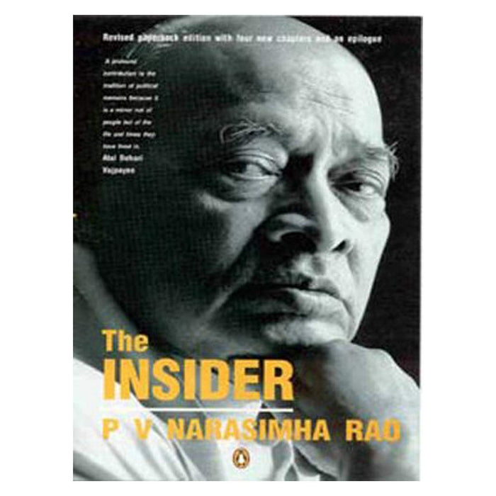 The Insider by P V Narasimha Rao - Paperback cover