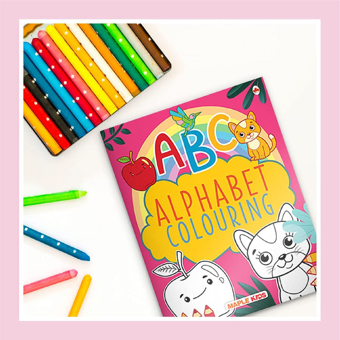 ABC Colouring by Maple Press - Paperback cover