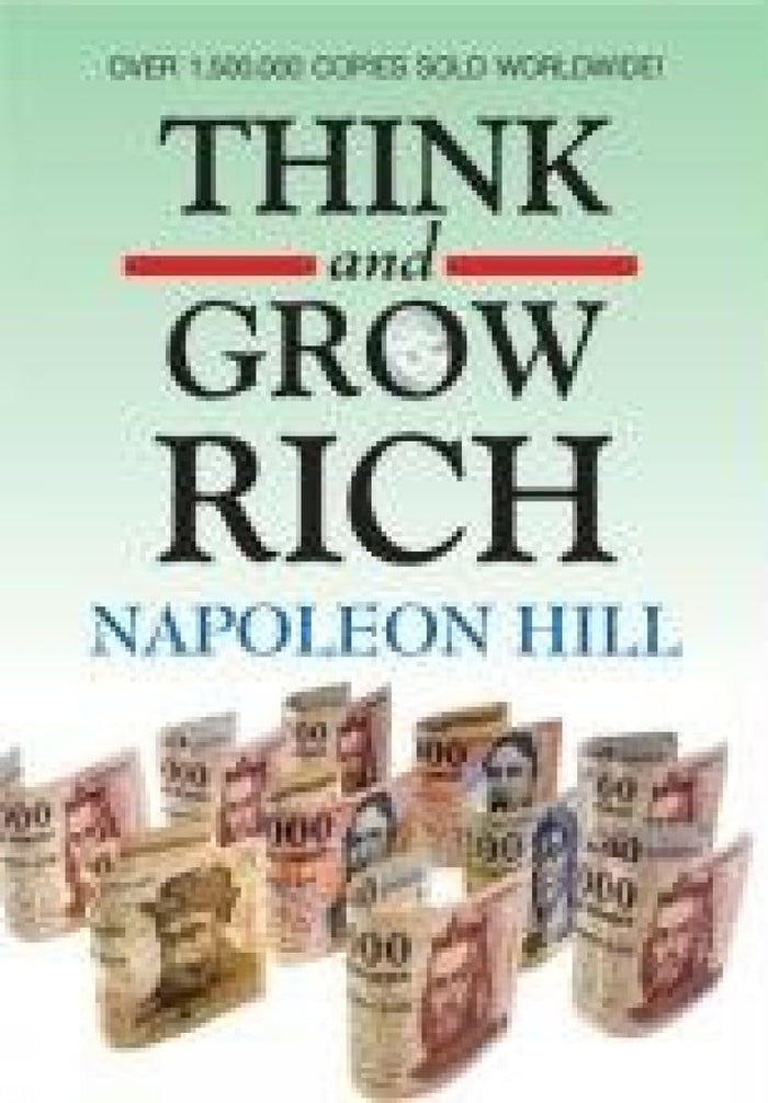 Think and Grow Rich by Napoleon Hill - Paperback cover
