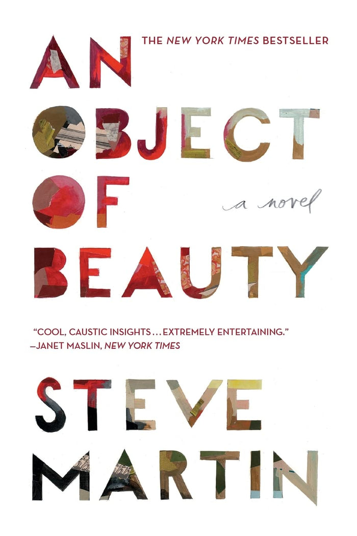 An Object of Beauty: A Novel by Steve Martin - Paperback cover
