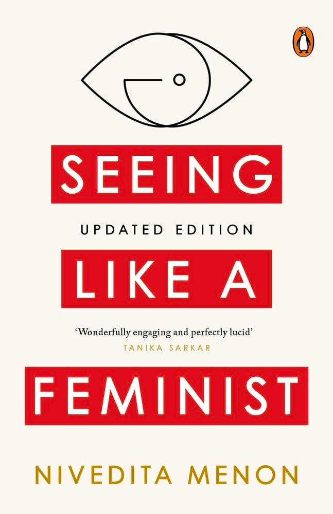 Seeing Like A Feminist by Menon Nivedita - Paperback cover