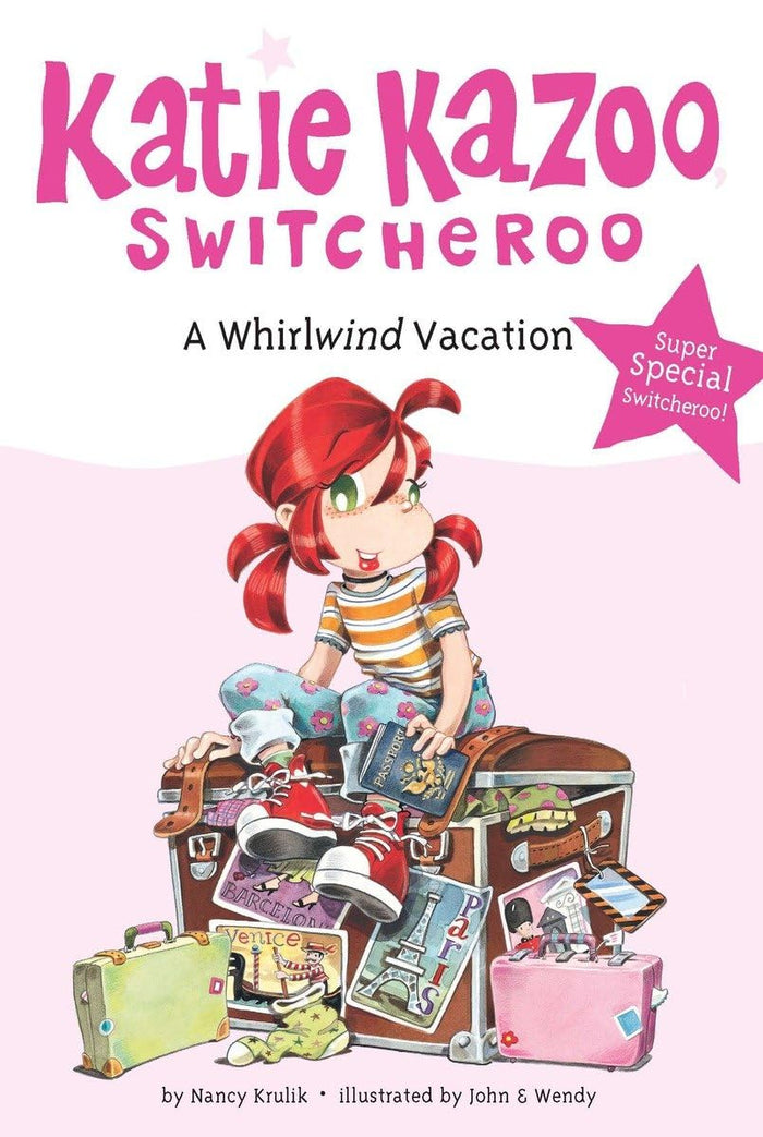A Whirlwind Vacation (Katie Kazoo, Switcheroo: Super Special) by Nancy E. Krulik - Paperback cover