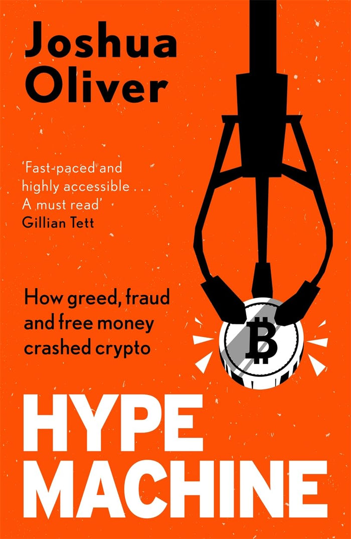 Heligo Books HYPE MACHINE. by Joshua Oliver - Paperback cover