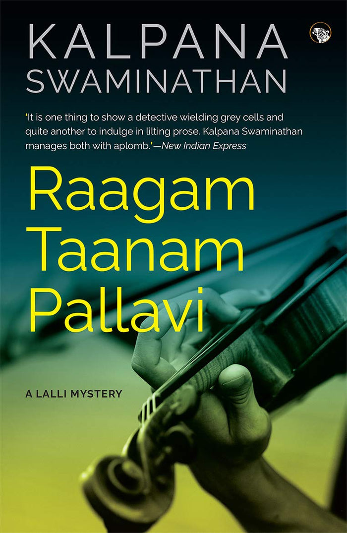 Raagam Taanam Pallavi—A Lalli Mystery by Kalpana Swaminathan - Paperback cover