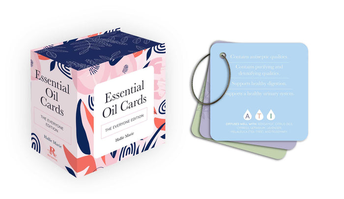 Essential Oil Cards: The Everyone Edition by Hallie Marie - Cards cover