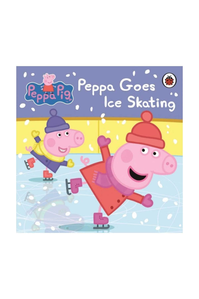 Peppa Pig: Peppa Goes Ice Skating - Paperback cover