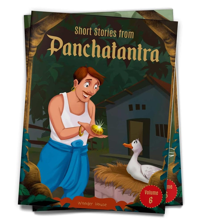 Classic Tales from India 6: Short Stories from Panchatantra by Wonder House Books - Paperback cover