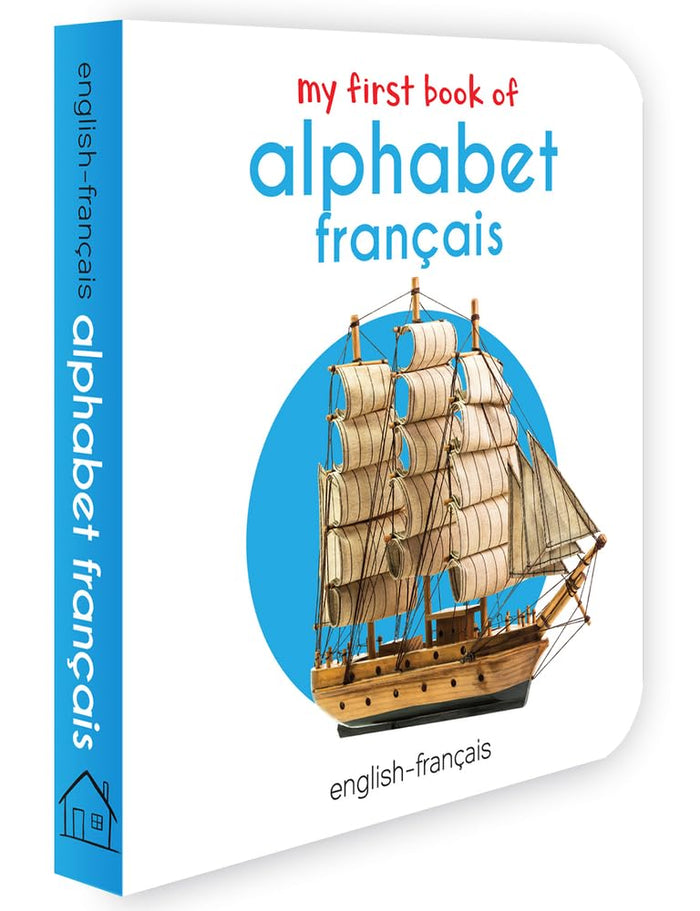 My First Book of Alphabet Français: French Alphabet (French Edition) by Wonder House Books - Board Book cover