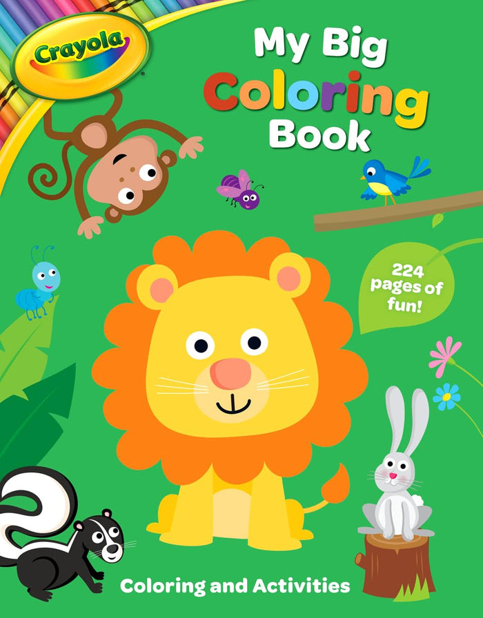 Crayola: My Big Coloring Book (A Crayola My Big Coloring Activity Book for Kids) (Crayola/BuzzPop) by BuzzPop - Paperback cover