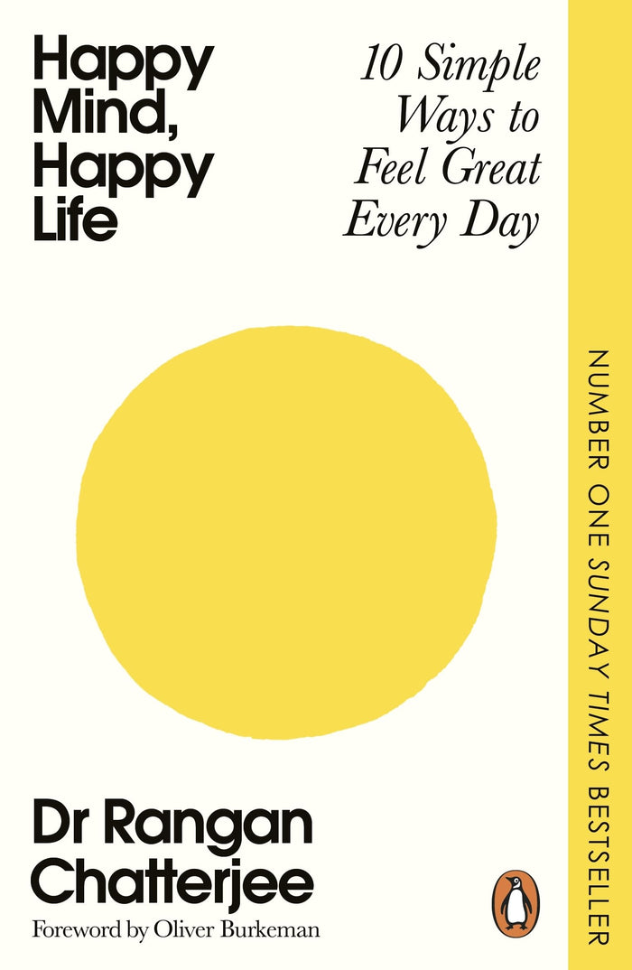 Happy Mind, Happy Life by Rangan Chatterjee - Paperback cover