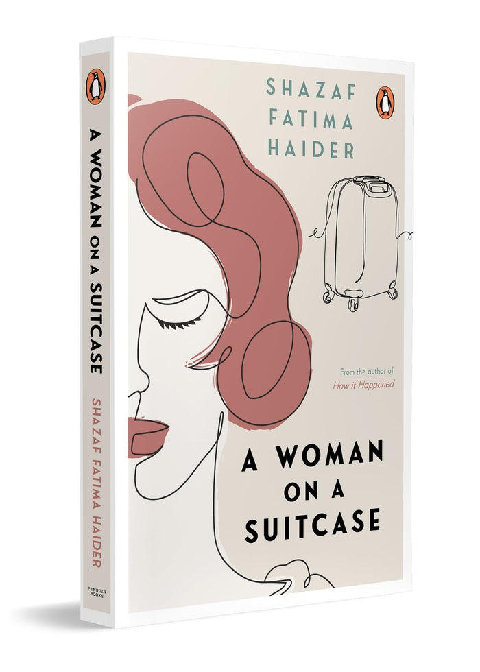 Woman On A Suitcase by Shazaf Fatima Haider - Paperback cover