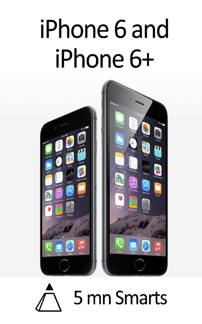 iPhone 6 and iPhone 6+: A Simple Guide to the iPhone 6's Best Features by 5 mn Smarts - Paperback cover