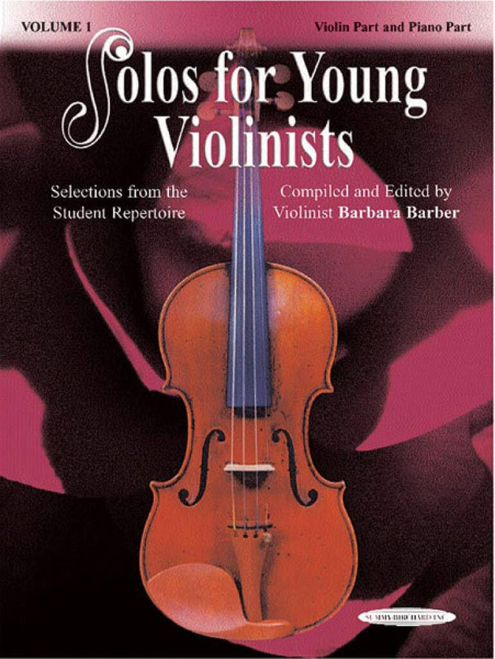 Solos for Young Violinists, Vol. 1 by Barbara Barber - Paperback cover