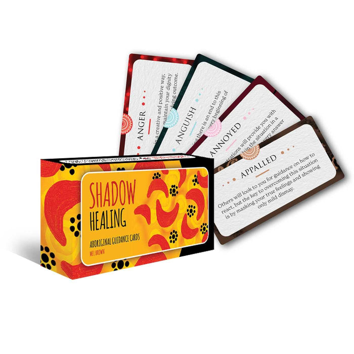 Shadow Healing: Aboriginal Guidance Cards (Rockpool Mini Cards) by Mel Brown - Cards cover
