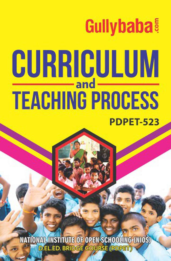 PDPET-523 Curriculum and Teaching Process by GPH Panel Of Experts - Paperback cover