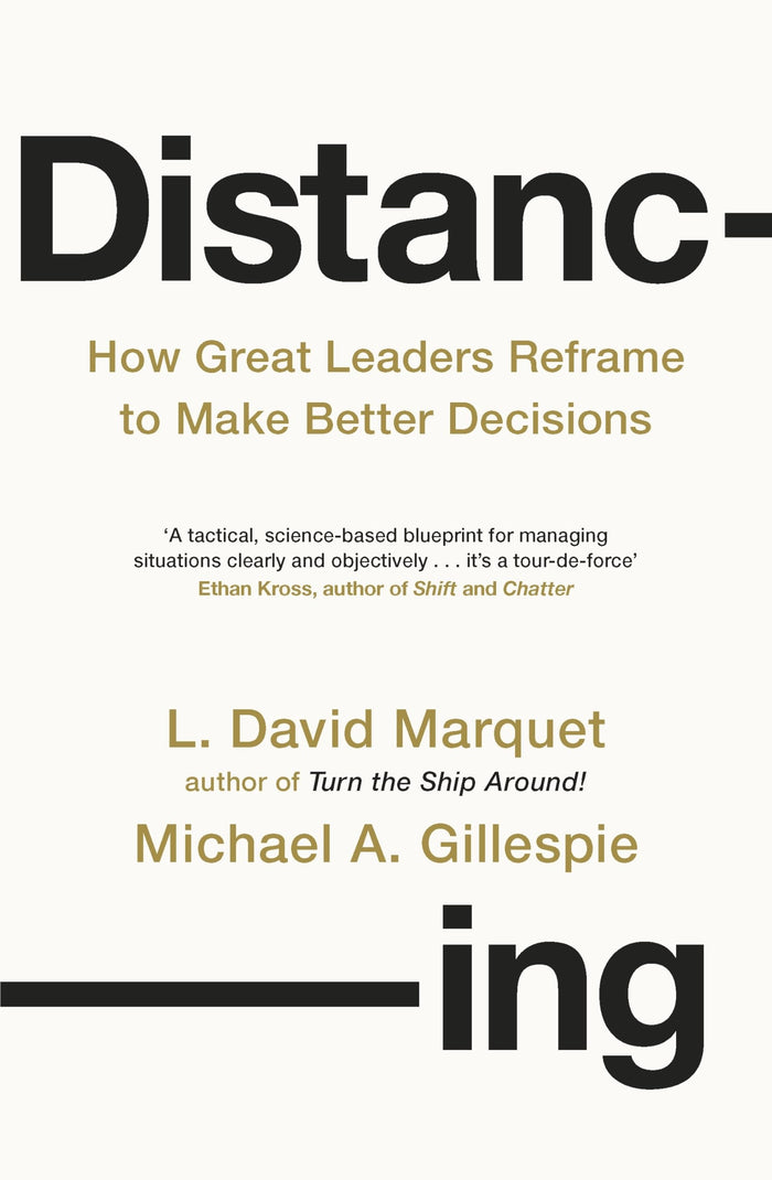 Distancing by L. David Marquet and Michael Gillespie - Paperback cover