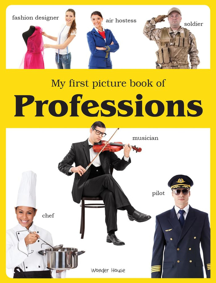 My First Book of Professions by Wonder House Books - Paperback cover