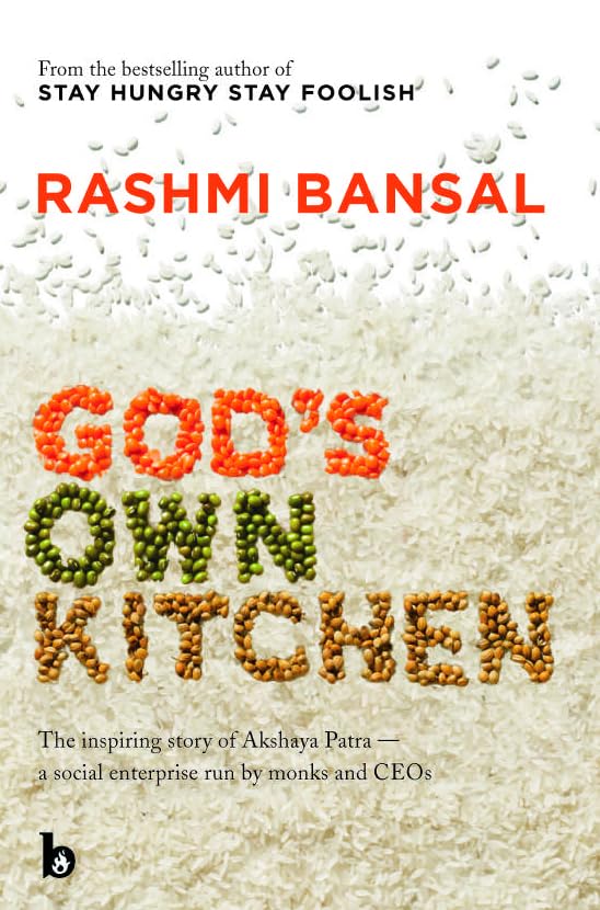 bushfire publisher GOD’S OWN KITCHEN by Rashmi Bansal - Book cover