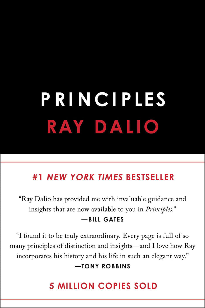 Principles: Life and Work by Ray Dalio - Hardcover cover